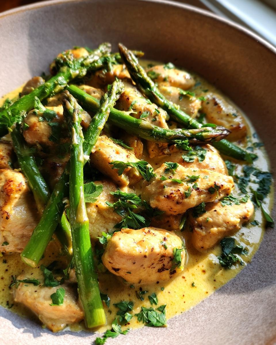 Lemon Butter Chicken With Asparagus - Other 3
