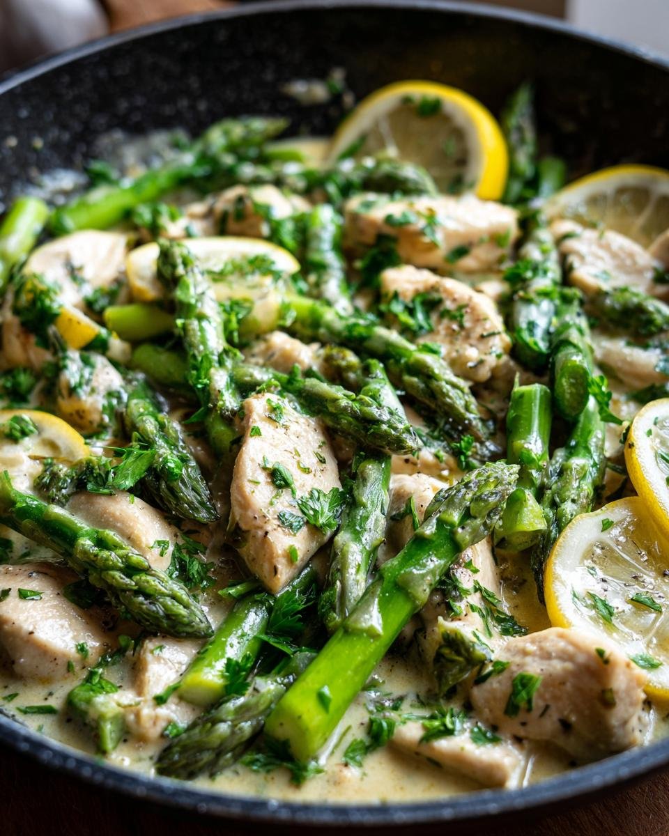 Lemon Butter Chicken With Asparagus - Other 4