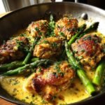 Lemon Butter Chicken With Asparagus - Tasty