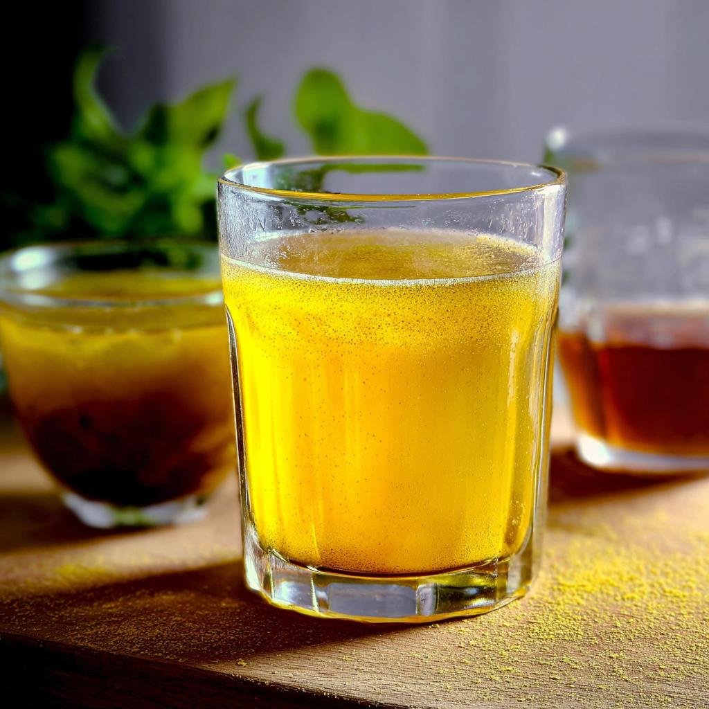 Detox Lemon Ginger Drink - Tasty