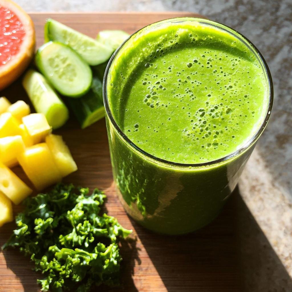 Fat-Burning Green Smoothie - Tasty